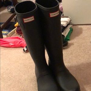 Hunter rain boots